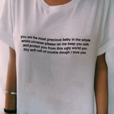 "Tiny Soft Roll Of Cookie Dough" Tee