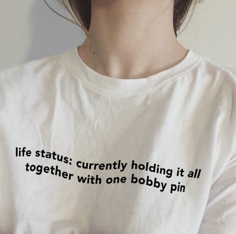"Life Status" Tee