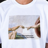 "Giving Up On School" Tee