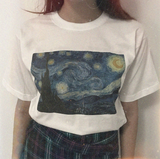 "Starry Night" Art Tee
