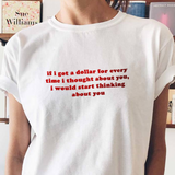 "Thinking About You" Tee