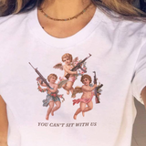 "You Can't Sit With Us" Tee