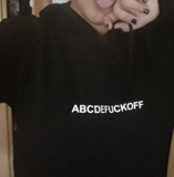 "Abcdefuckoff" Hoodie