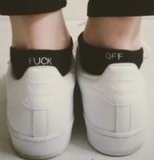 "Fuck Off" Ankle Socks