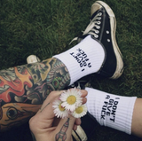 "IDGAF" Socks