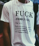 "Fuck" Definition Tee