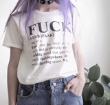 "Fuck" Definition Tee