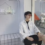 Large Pocket Cotton Button-Up Jacket