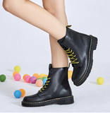 Vegan Leather Marten Boots