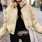 Oversized Corduroy Down Jacket