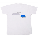 "Delete My Number" Tee