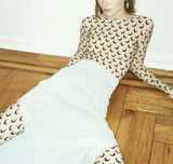 Half Moon Long Sleeve Top