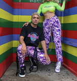 Purple Camouflage Trousers