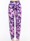 Purple Camouflage Trousers