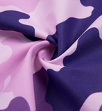 Purple Camouflage Trousers