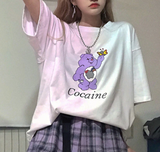 "Cocaine" Care Bear Tee