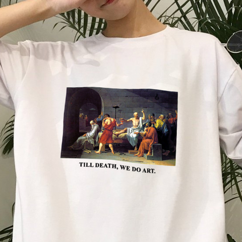 "Till Death We Do Art" Tee