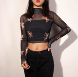 Angel Meshed Top
