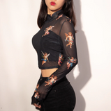 Angel Meshed Top