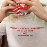 "I Like You" Tee