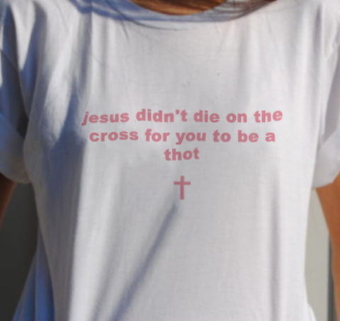 "Don't Be A Thot" Tee