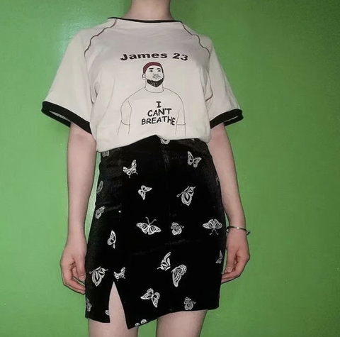 Velvet Butterfly Skirt