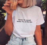 "Society" Tee