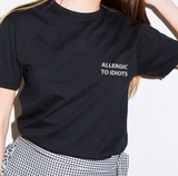 "Allergic To Idiots" Tee