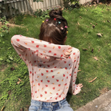 Retro Flower Mesh Top