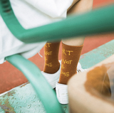 "Art Is Not A Crime" Socks