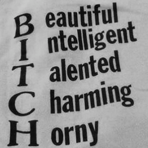 "Bitch" Tee