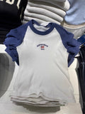 Newport Beach Embroidered Ribbed Tee