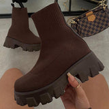 Sock Platform Boots