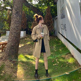 Safari Khaki Trench Coat