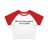 "Don't Get Horny Around Me I'm An Empath" Tee