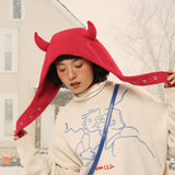 Devil Horn Winter Hood