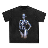 Hajime Sorayama Reclining Female Oversized Tee