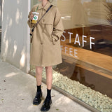 Safari Khaki Trench Coat