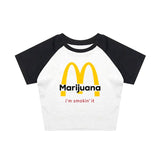 Marijuana McDonalds Tee