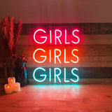 Girls Girls Girls Neon Light
