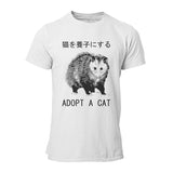 Adopt A Cat, Opossum Tee