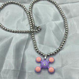 Bubble X Necklace