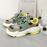 Oversized Triple S Sneakers