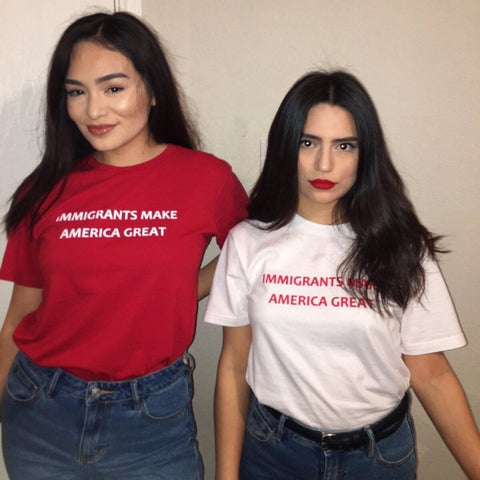 "Immigrants Make America Great" Tee