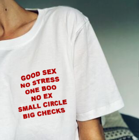 "Good Sex No Stress" Tee