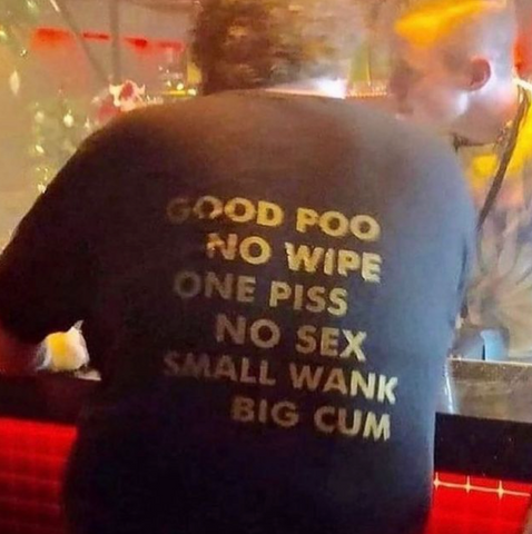 "Good Poo No Wipe" Tee