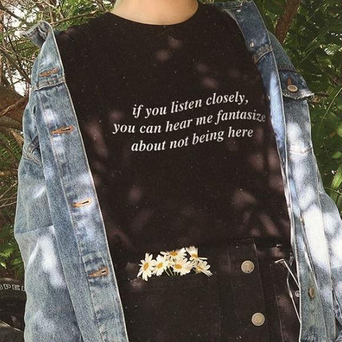 "If You Listen Closely" Tee