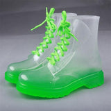 Clear Gradient Rain Boots