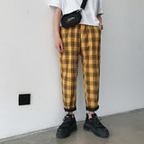 Relaxed Plaid Pants