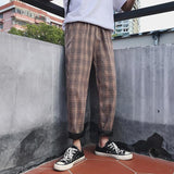 Relaxed Plaid Pants